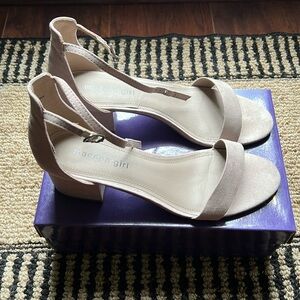Madden Girl Lillian Taupe Heels